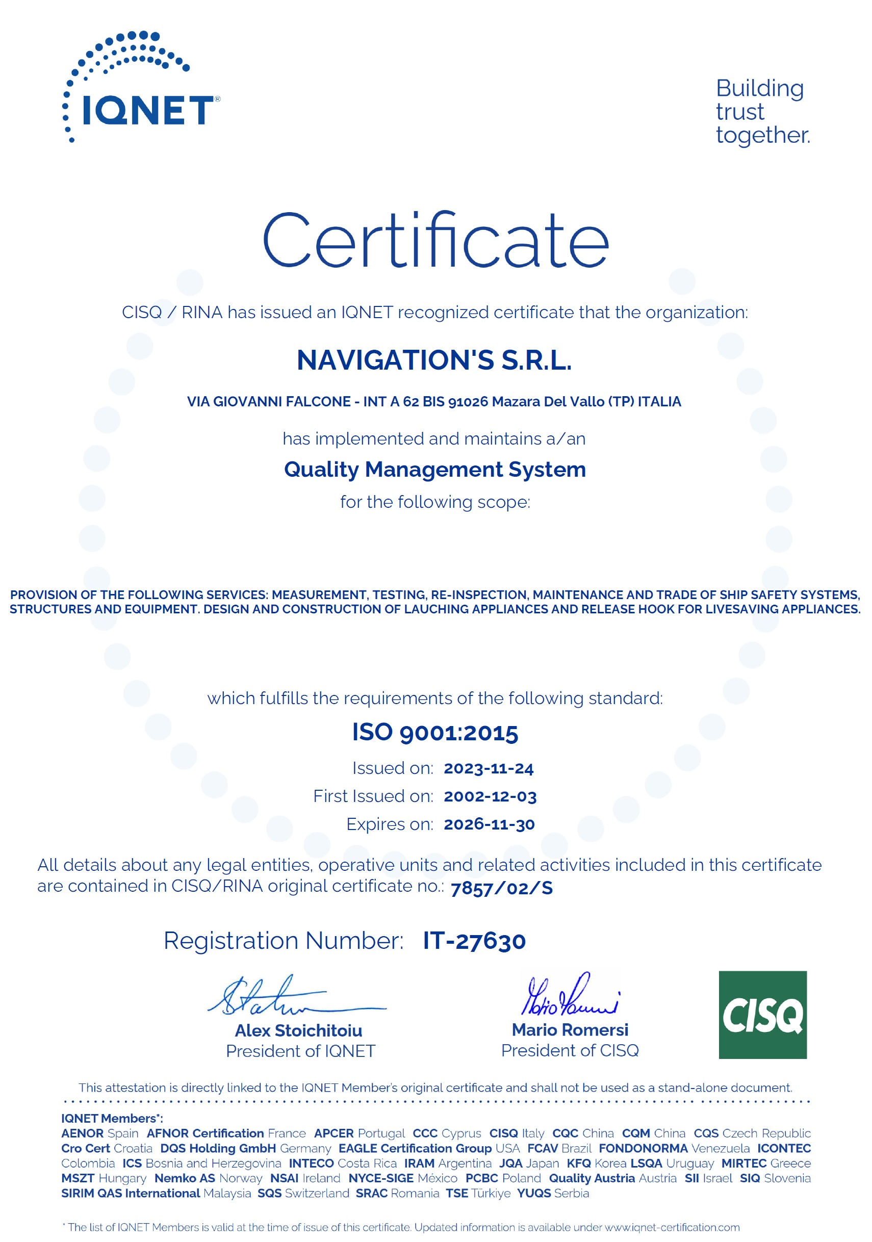 ISO 9001_2015 IQNet